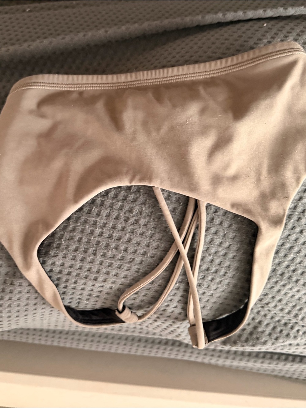 lululemon athletica Nude/Taupe Seamless Bandeau Bralette
